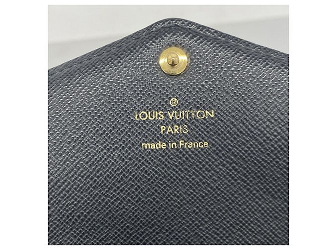 Louis Vuitton Monogram Giant Reverse Portefeuille Sarah Long Wallet Castaño - vista 4