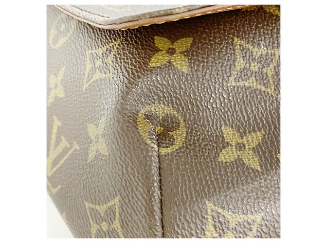 Borsa a tracolla Louis Vuitton Monogram Musette Marrone - vista 10