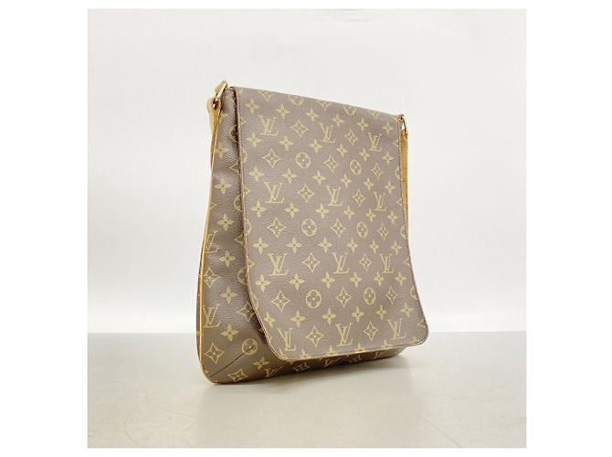Borsa a tracolla Louis Vuitton Monogram Musette Marrone - vista 2