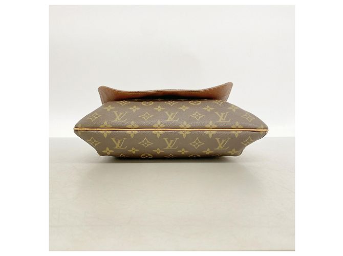 Borsa a tracolla Louis Vuitton Monogram Musette Marrone - vista 3