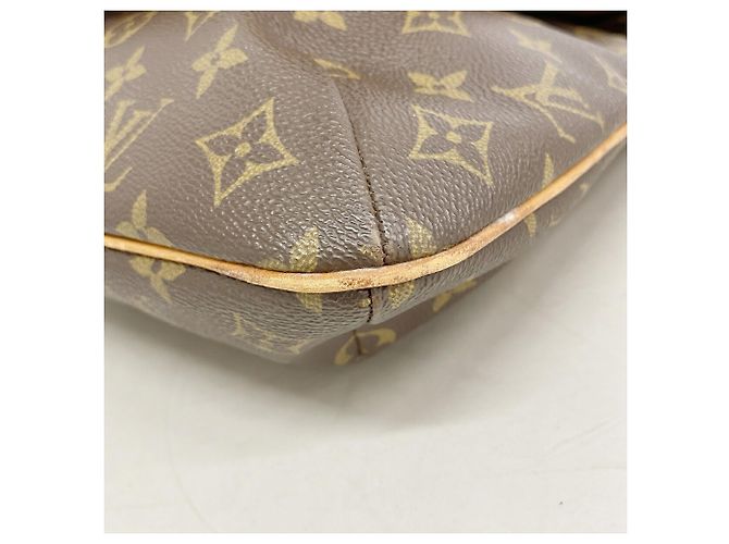 Borsa a tracolla Louis Vuitton Monogram Musette Marrone - vista 8