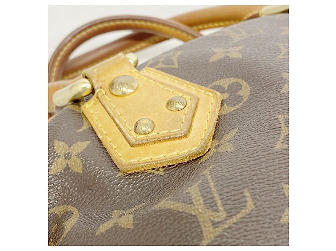 Louis Vuitton Monogram Manhattan PM Handtasche Braun - Ansicht 13