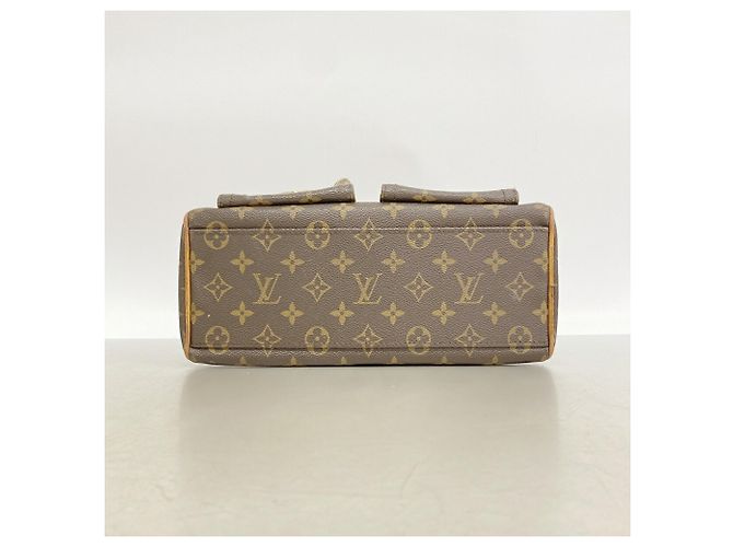 Louis Vuitton Monogram Manhattan PM Handtasche Braun - Ansicht 3
