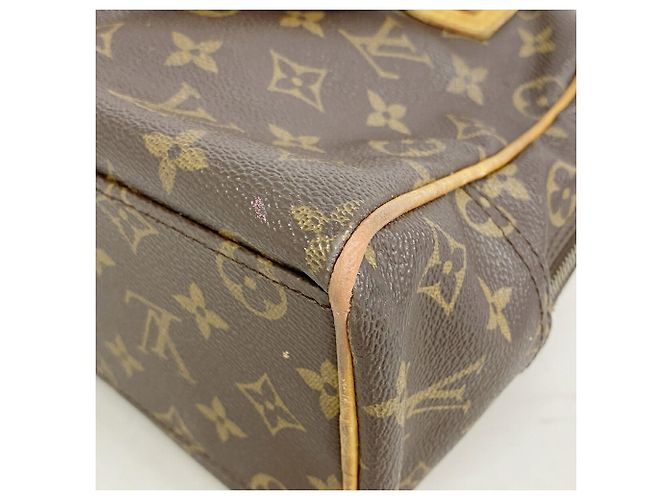 Louis Vuitton Monogram Manhattan PM Handtasche Braun - Ansicht 6