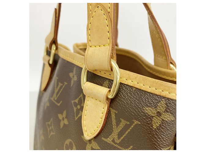Bolso Tote Louis Vuitton Monogram Batignolles Castaño - vista 9