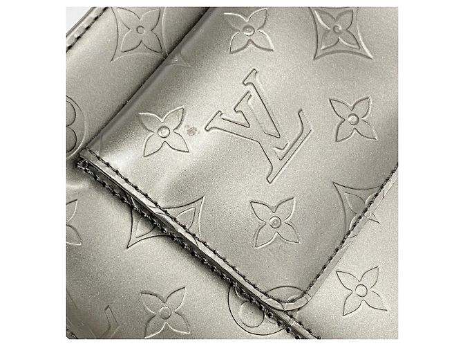 Bolso de hombro Louis Vuitton Monogram Mat Alston Negro - vista 14