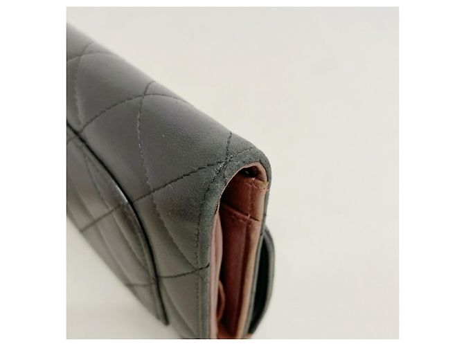 Cartera larga tri-fold Chanel negra Negro - vista 5