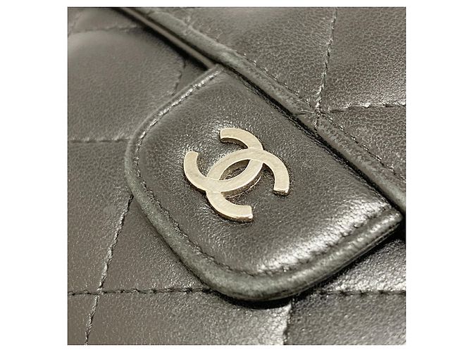 Cartera larga tri-fold Chanel negra Negro - vista 9