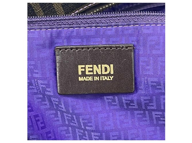 Fendi Zucca Tote Bag Braun PVC - Ansicht 5