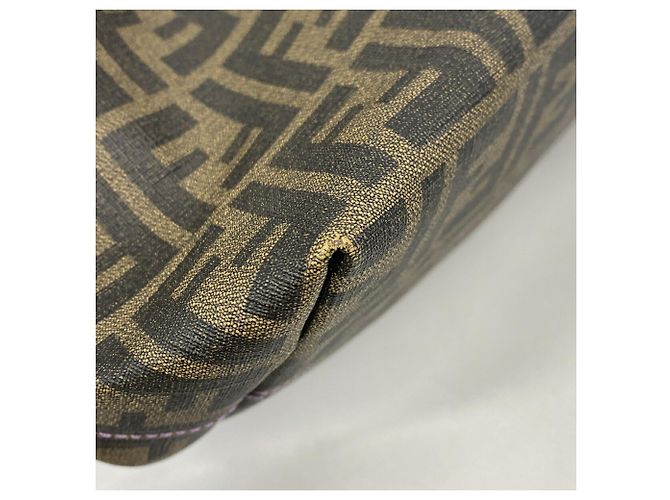 Fendi Zucca Tote Bag Braun PVC - Ansicht 7