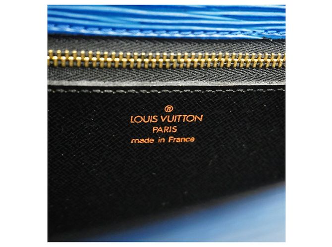 Bolso de hombro Louis Vuitton Epi Saint Cloud Azul - vista 5