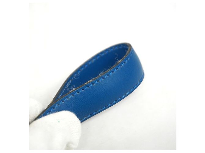 Bolso de hombro Louis Vuitton Epi Saint Cloud Azul - vista 8