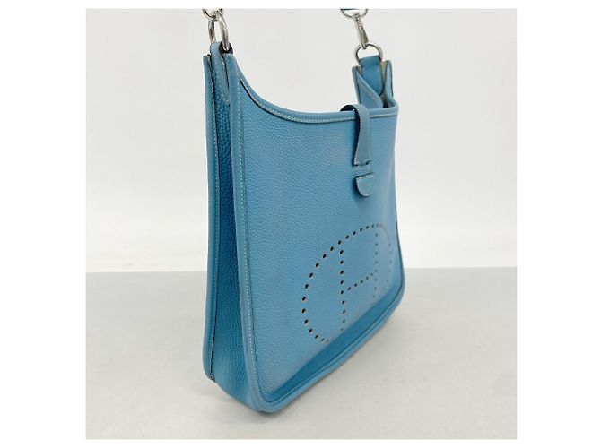 Hermès Bolsa de Ombro Hermes Evelyne 1PM Azul - vista 2