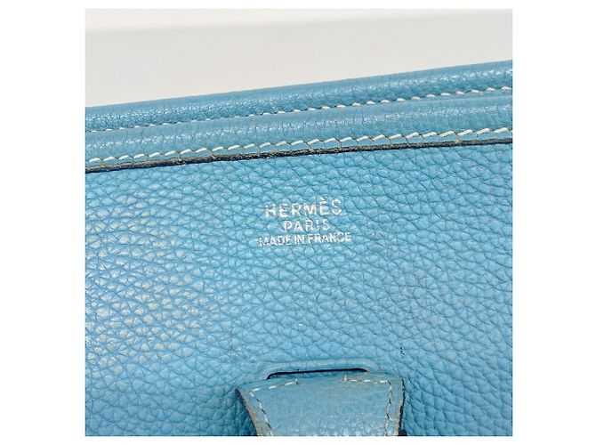 Hermès Bolsa de Ombro Hermes Evelyne 1PM Azul - vista 5