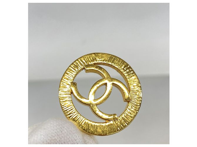Cinturón de cadena de metal Chanel Roja Dorado - vista 2
