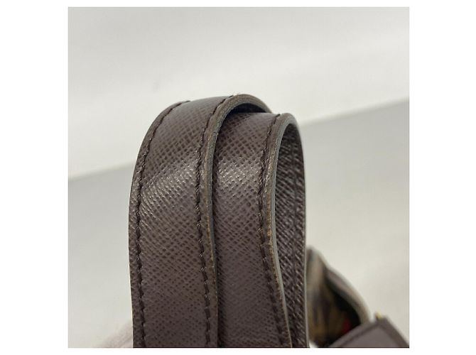 Borsa Louis Vuitton Damier Belem PM Damier ebene - vista 6
