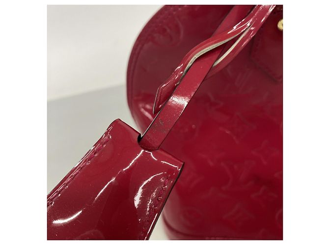 Borsa Louis Vuitton Alma PM Vernis Rosa - vista 10