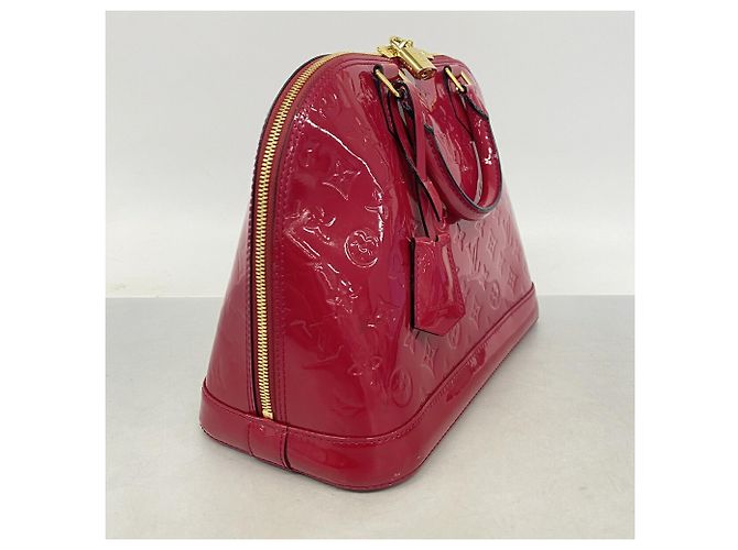 Borsa Louis Vuitton Alma PM Vernis Rosa - vista 2