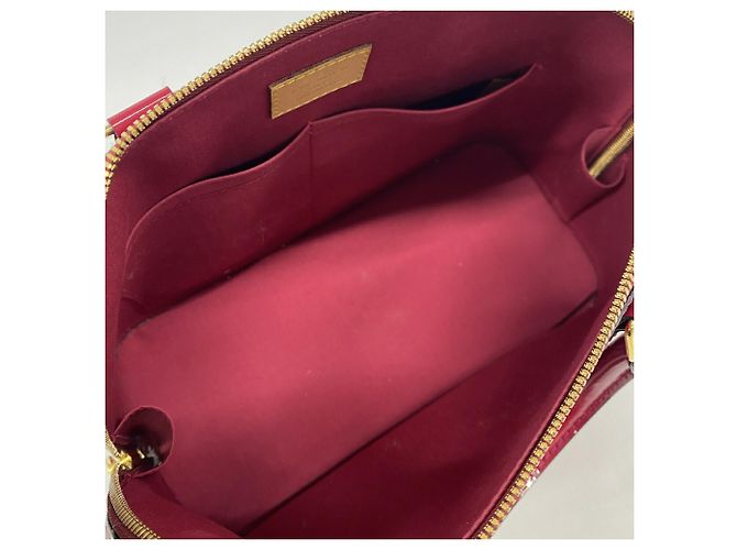 Borsa Louis Vuitton Alma PM Vernis Rosa - vista 4