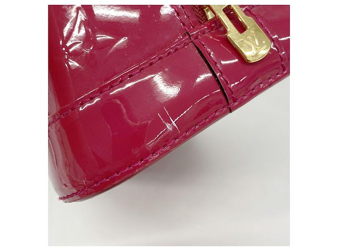 Borsa Louis Vuitton Alma PM Vernis Rosa - vista 6
