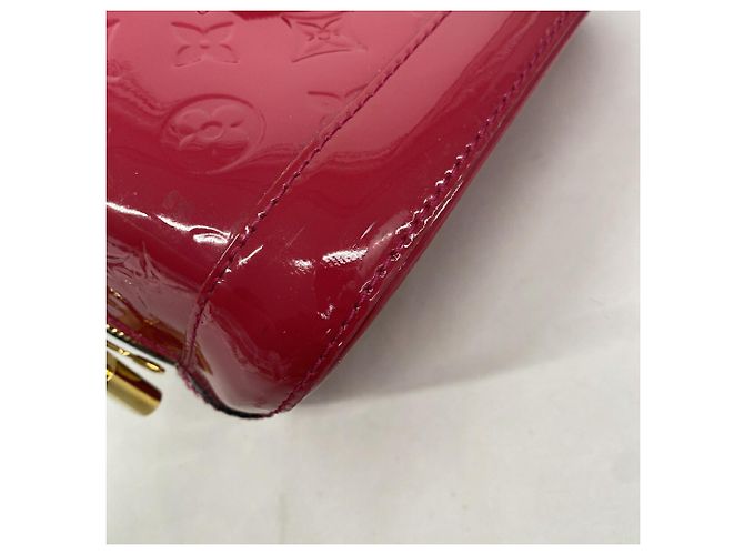 Borsa Louis Vuitton Alma PM Vernis Rosa - vista 7
