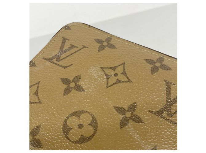 Portafoglio lungo Zippy Monogram Reverse Louis Vuitton Marrone - vista 7