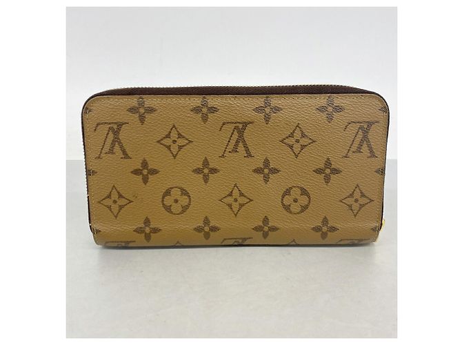Portafoglio lungo Zippy Monogram Reverse Louis Vuitton Marrone - vista 8