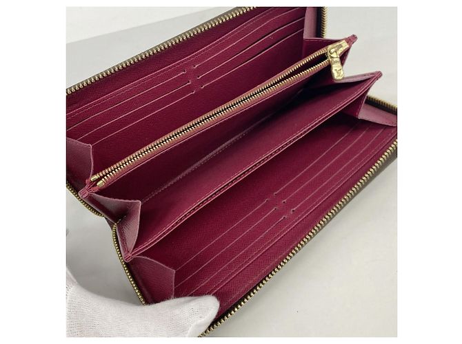 Louis Vuitton Monogram Zippy Wallet in Fuchsia Fuschia - Ansicht 3
