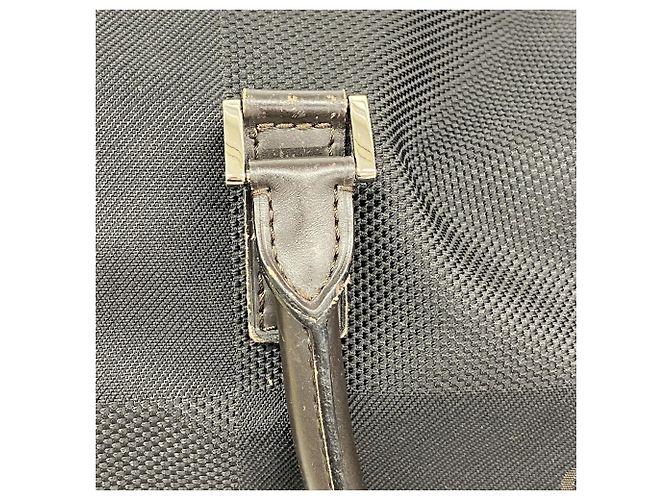 Borsa Louis Vuitton Boston Damier Géant Albatross Nero - vista 7
