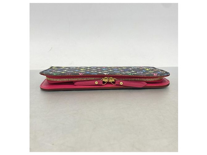 Louis Vuitton Monogram Multicolor Portefeuille Insolite Long Wallet Nero Rosso - vista 2