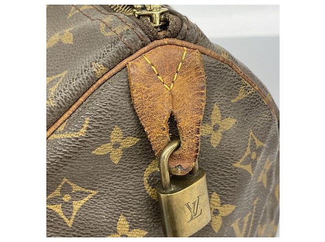 Louis Vuitton Monogram Speedy 35 Handtasche Braun - Ansicht 8