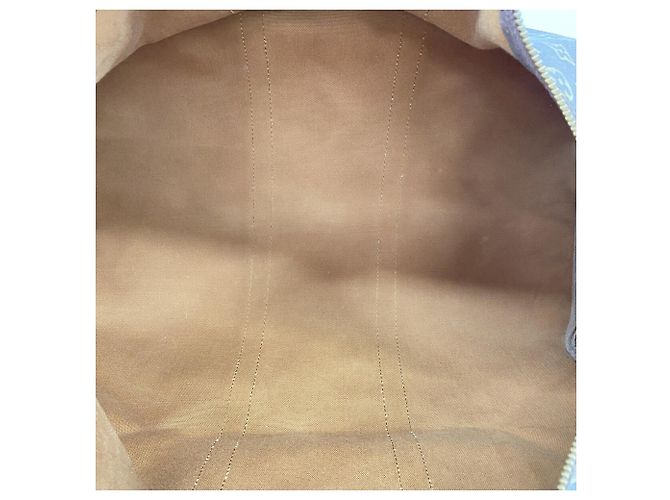 Bolso Louis Vuitton Boston Monogram Keepall 50 Castaño - vista 4