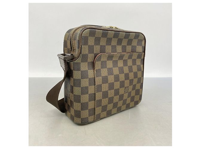 Borsa a tracolla Louis Vuitton Damier Olaf PM N41442 Ebene Damier ebene - vista 2