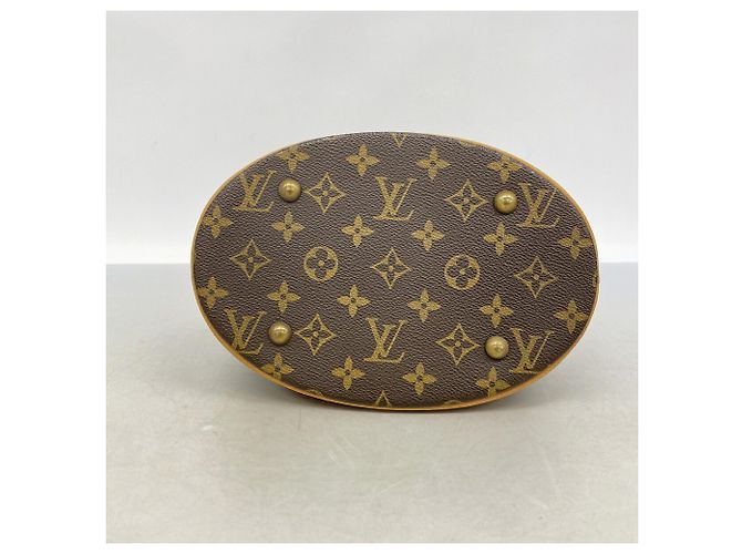 Louis Vuitton Monogram Bucket PM Tote Bag Braun - Ansicht 3