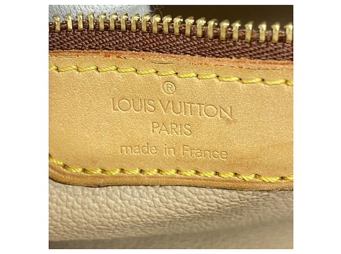 Louis Vuitton Monogram Bucket PM Tote Bag Braun - Ansicht 5