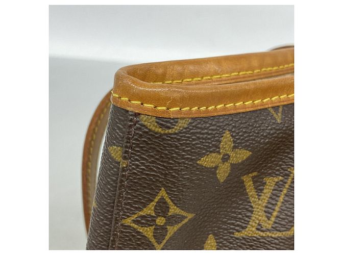 Louis Vuitton Monogram Bucket PM Tote Bag Braun - Ansicht 7