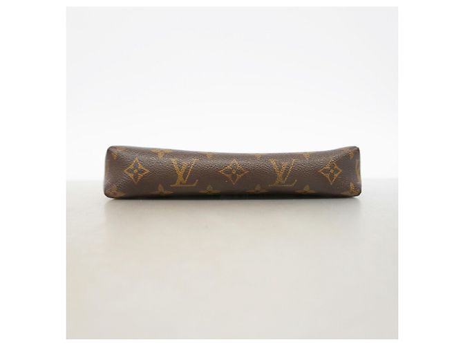 Borsa a pochette Louis Vuitton Monogram Pallas Marrone - vista 3