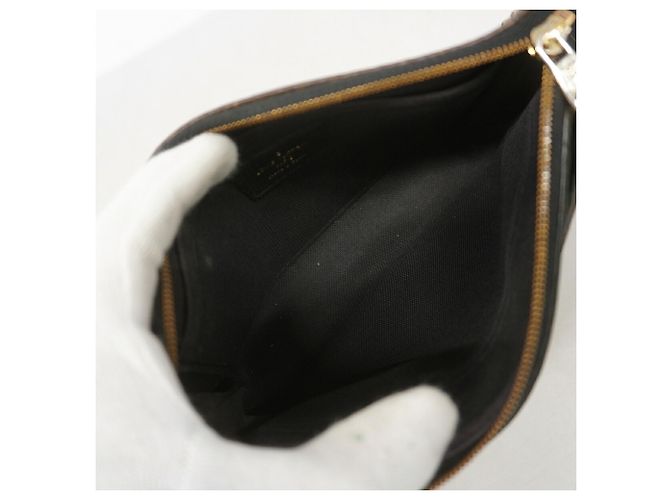 Borsa a pochette Louis Vuitton Monogram Pallas Marrone - vista 4