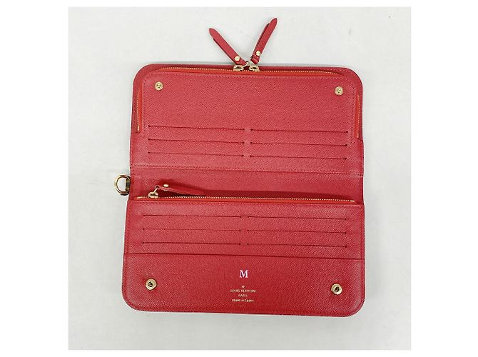 Louis Vuitton Monogram Portefeuille Insolite Long Wallet Roja - vista 3