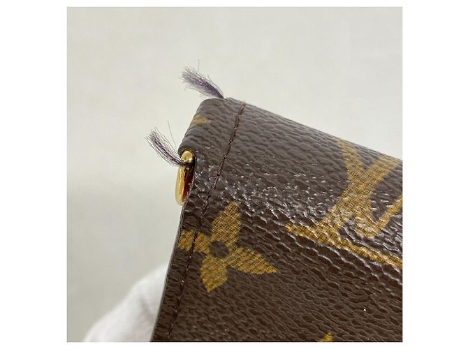 Louis Vuitton Monogram Portefeuille Insolite Long Wallet Roja - vista 5