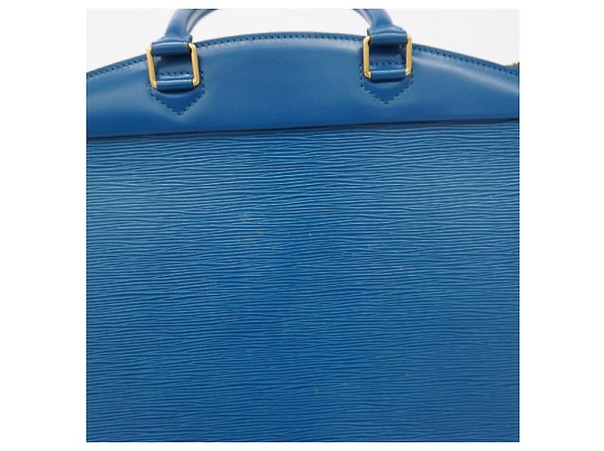 Borsa a mano Louis Vuitton Epi Riviera Blu - vista 12