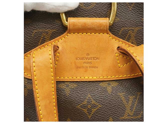 Mochila Louis Vuitton Monogram Montsouris MM Castaño - vista 5