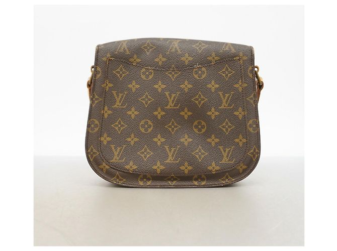 Bolsa de Ombro Louis Vuitton Monogram Saint Cloud GM Marrom - vista 12
