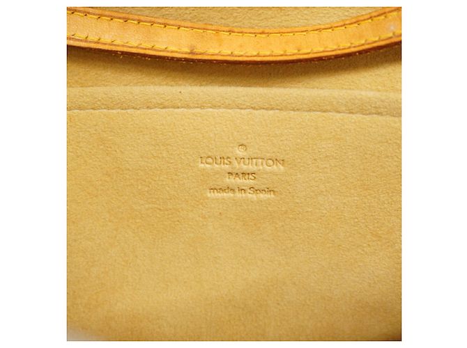Bolso de hombro Louis Vuitton Monogram Pochette Twin GM Castaño - vista 5