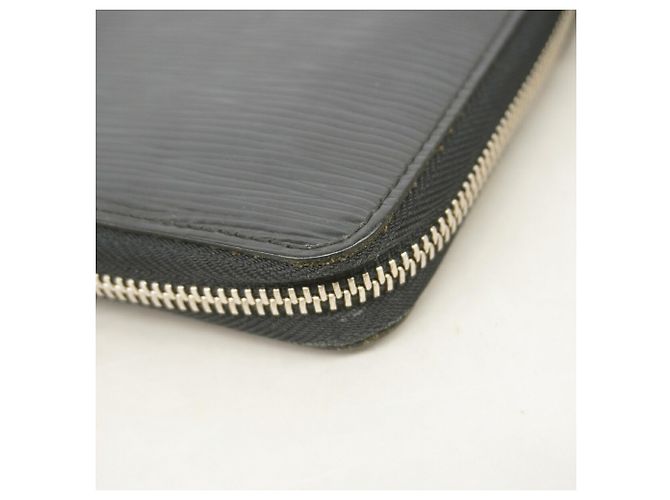 Portafoglio lungo Louis Vuitton Epi Zippy Organizer in Noir Nero - vista 6