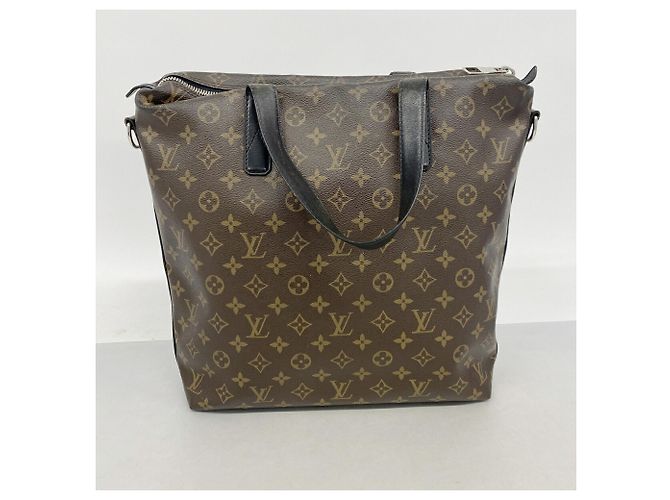 Saco Tote Louis Vuitton Monogram Macassar Kitan Marrom - vista 10