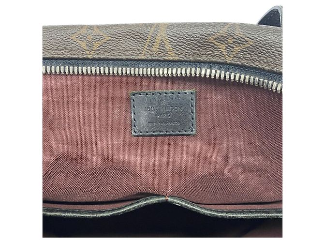 Saco Tote Louis Vuitton Monogram Macassar Kitan Marrom - vista 5