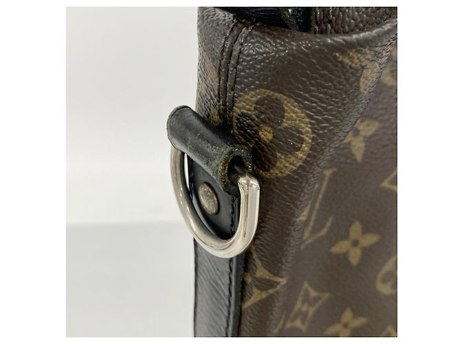 Saco Tote Louis Vuitton Monogram Macassar Kitan Marrom - vista 8