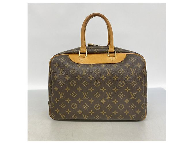 Louis Vuitton Monogram Deauville Handtasche Braun - Ansicht 10