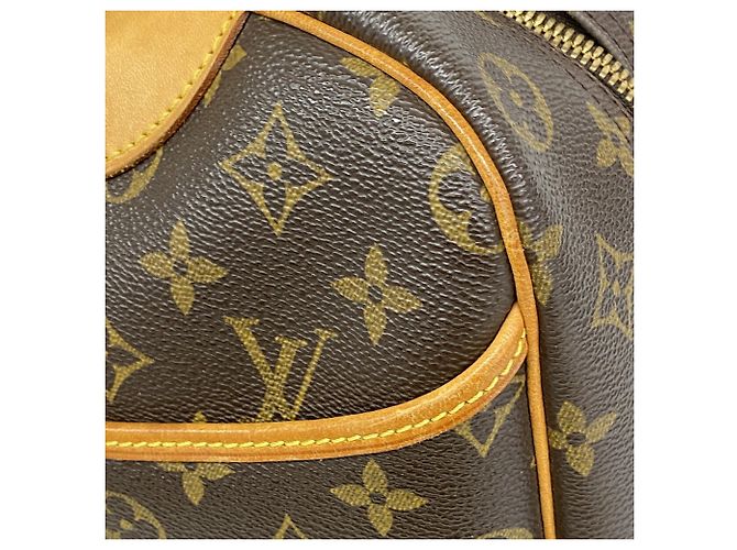 Louis Vuitton Monogram Deauville Handtasche Braun - Ansicht 6